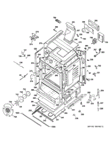 03 - Body Parts parts for Ge Range PGB916SEM1SS from AppliancePartsPros.com