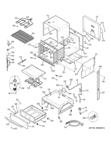 03 - Body Parts parts for Ge Range P2S975CEM3CC from AppliancePartsPros.com