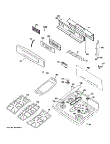 02 - Control Panel & Cooktop parts for Ge Range P2B918DEM2CC from AppliancePartsPros.com
