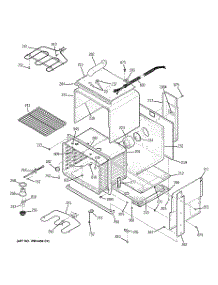 02 - Body Parts parts for Ge Range JDS28DN1WW from AppliancePartsPros.com