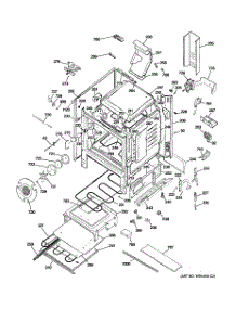 03 - Body Parts parts for Ge Range P2B918DEM2BB from AppliancePartsPros.com