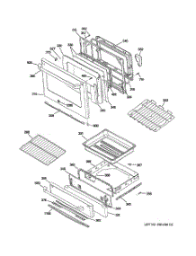 04 - Door & Drawer Parts parts for Ge Range C2S980SEM1SS from AppliancePartsPros.com