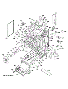 03 - Body Parts parts for Ge Range C2S980SEM3SS from AppliancePartsPros.com