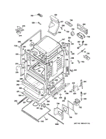 03 - Body Parts parts for Ge Range J2BP85SEL3SS from AppliancePartsPros.com