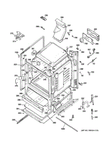 03 - Body Parts parts for Ge Range PGB900DEM3CC from AppliancePartsPros.com