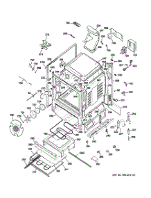 03 - Body Parts parts for Ge Range PGB975SEM2SS from AppliancePartsPros.com