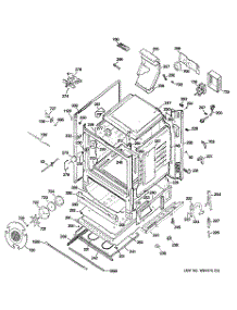 03 - Body Parts parts for Ge Range PGB916SEM2SS from AppliancePartsPros.com