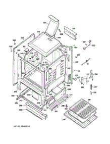 03 - Body Parts parts for Ge Range JGBS19BEM4CT from AppliancePartsPros.com