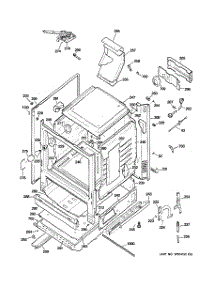 03 - Body Parts parts for Ge Range JGB290DEN2WW from AppliancePartsPros.com