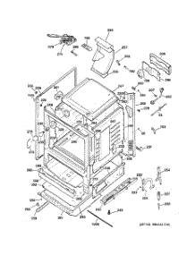 03 - Body Parts parts for Ge Range JGBP87MEM2BG from AppliancePartsPros.com