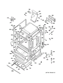 03 - Body Parts parts for Ge Range JGBP85DEM3BB from AppliancePartsPros.com