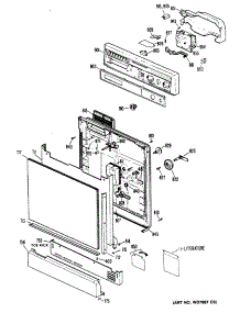 02 - Control Panel & Cooktop parts for Ge Range JGB908WEK9WW from AppliancePartsPros.com