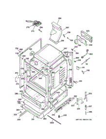 03 - Body Parts parts for Ge Range JGBP35GXM3WW from AppliancePartsPros.com