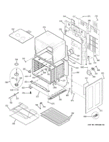 04 - Lower Oven parts for Ge Range PB970BM1BB from AppliancePartsPros.com