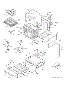 03 - Body Parts parts for Ge Range JS905BK2BB from AppliancePartsPros.com