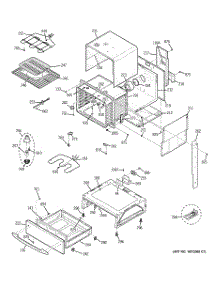03 - Body Parts parts for Ge Range JS900SK2SS from AppliancePartsPros.com
