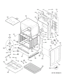 04 - Lower Oven parts for Ge Range PB970BM3BB from AppliancePartsPros.com