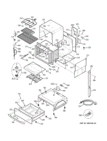 03 - Body Parts parts for Ge Range JCS968SK5SS from AppliancePartsPros.com