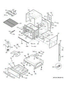 03 - Body Parts parts for Ge Range JS905SK5SS from AppliancePartsPros.com