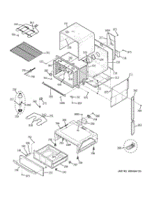 03 - Body Parts parts for Ge Range JS905TK4WW from AppliancePartsPros.com