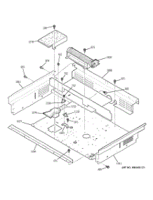 06 - Cooling Fan parts for Ge Range JSP42DN1WW from AppliancePartsPros.com