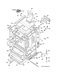 03 - Body Parts parts for Ge Range JGBP27DEM3WW from AppliancePartsPros.com