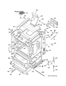 03 - Body Parts parts for Ge Range JGBP25DEM3BB from AppliancePartsPros.com