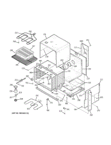 03 - Body Parts parts for Ge Range JD900WK1WW from AppliancePartsPros.com