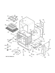 03 - Body Parts parts for Ge Range JD900WK3WW from AppliancePartsPros.com