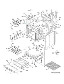03 - Body Parts parts for Ge Range JB700SN1SS from AppliancePartsPros.com