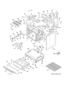03 - Body Parts parts for Ge Range JB650SN1SS from AppliancePartsPros.com