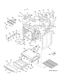 03 - Body Parts parts for Ge Range JBP62SN1SS from AppliancePartsPros.com
