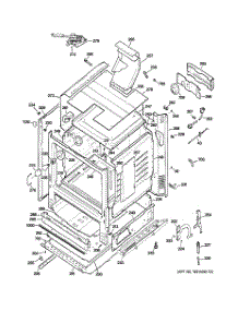 03 - Body Parts parts for Ge Range JGB290SEN1SS from AppliancePartsPros.com
