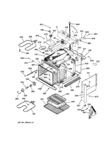 02 - Body Parts parts for Ge Range JMP31CL1CC from AppliancePartsPros.com