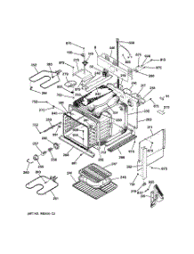 02 - Body Parts parts for Ge Range JMP31WC1WW from AppliancePartsPros.com