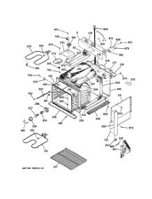 02 - Body Parts parts for Ge Range JMP31BL2BB from AppliancePartsPros.com