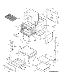 04 - Body Parts parts for Ge Range PGS908WEM3WW from AppliancePartsPros.com