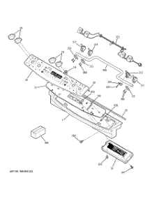 02 - Control Panel parts for Ge Range PGS975WEM3WW from AppliancePartsPros.com