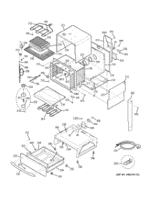 03 - Body Parts parts for Ge Range JCS968SF4SS from AppliancePartsPros.com
