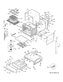 03 - Body Parts parts for Ge Range JS968BF5BB from AppliancePartsPros.com