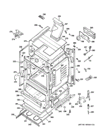 03 - Body Parts parts for Ge Range JGB908WEK1WW from AppliancePartsPros.com