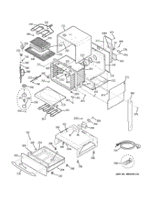 03 - Body Parts parts for Ge Range JCS968SF6SS from AppliancePartsPros.com