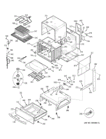 03 - Body Parts parts for Ge Range JS968SF1SS from AppliancePartsPros.com