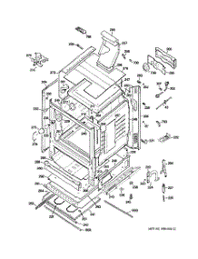 03 - Body Parts parts for Ge Range PGB908SEM1SS from AppliancePartsPros.com