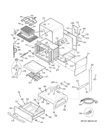 03 - Body Parts parts for Ge Range JCS968KF3CC from AppliancePartsPros.com