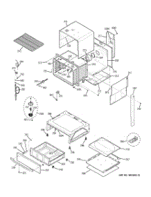 04 - Body Parts parts for Ge Range PGS968BEM1BB from AppliancePartsPros.com
