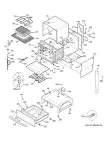 03 - Body Parts parts for Ge Range JS968SK3SS from AppliancePartsPros.com