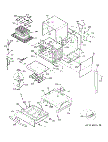 03 - Body Parts parts for Ge Range JS968SK1SS from AppliancePartsPros.com