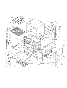 03 - Body Parts parts for Ge Range JD968SK5SS from AppliancePartsPros.com