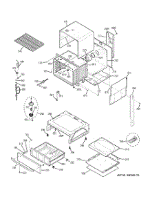 04 - Body Parts parts for Ge Range PGS968BEM2BB from AppliancePartsPros.com